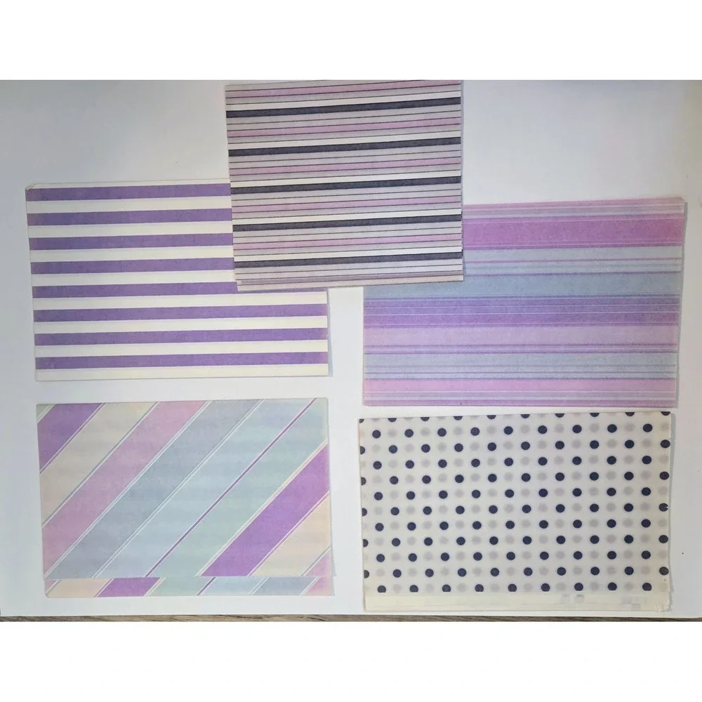 Vintage Wrapping Paper Lot 16 Patterns Journal Scrapbooking Tweety Ducks Ads Etc